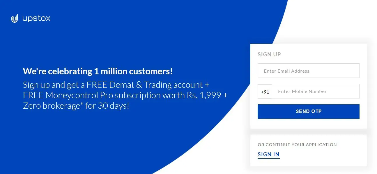 How to open new trading account In Upstox ?